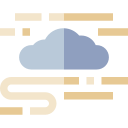 la contaminación del aire icon