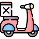 bicicleta de reparto icon