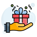 caja de regalo icon