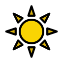 brillo solar icon