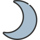 luna creciente icon