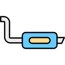 tubo de escape icon