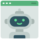 asistente de robot icon