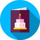 invitación de cumpleaños icon