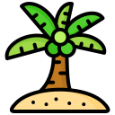 Árbol de coco 