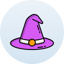 sombrero de bruja icon