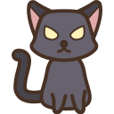 gato negro icon