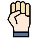 levantar la mano icon