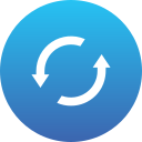 flecha circular icon