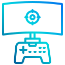 console di gioco icona