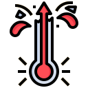 alta temperatura icon