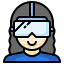 gafas de realidad virtual icon