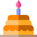 pastel de cumpleaños icon