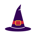 sombrero de bruja icon