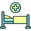 cama de hospital icon