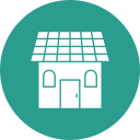 casa solar icon