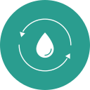 reciclar agua icon