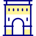 arco del triunfo icon