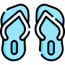 sandálias de dedo icon