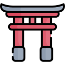 puerta japonesa icon