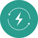 energía renovable icon