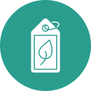 etiqueta ecológica icon