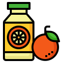 zumo de naranja icon