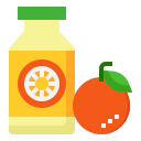 zumo de naranja icon