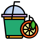 zumo de naranja icon