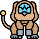 perro robot icon