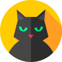 gato negro icon