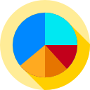 gráfico circular icon