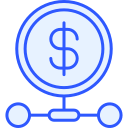 dinero digital icon