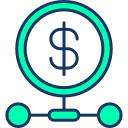 dinero digital icon