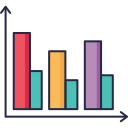 gráfico de barras icon