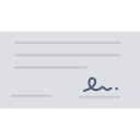 cheque icon