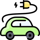 coche ecológico icon