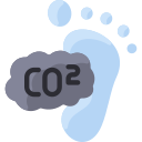 nube de co2 icon