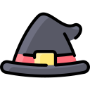 sombrero de bruja icon