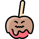 manzana de caramelo icon