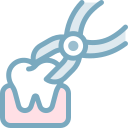 extracción dental icon