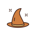 sombrero de bruja icon