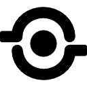 schnittstellenkreiszeichen icon