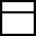 design de layout com contorno de botão quadrado de cabeçalho 
