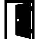 Open door entrance 