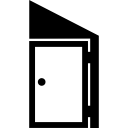 abertura da porta fechada 