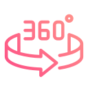 360 grados icon