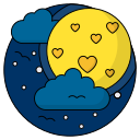 luna llena icon