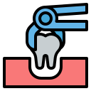 extracción dental icon