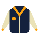 chaqueta de universidad icon